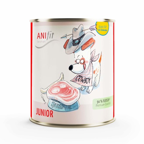 Dog Accessories Wet pet food Junior 810g 6 Piece -1- Anifit